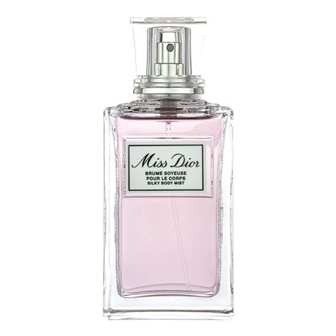 perfume miss dior body mist|Dior silky body mist.